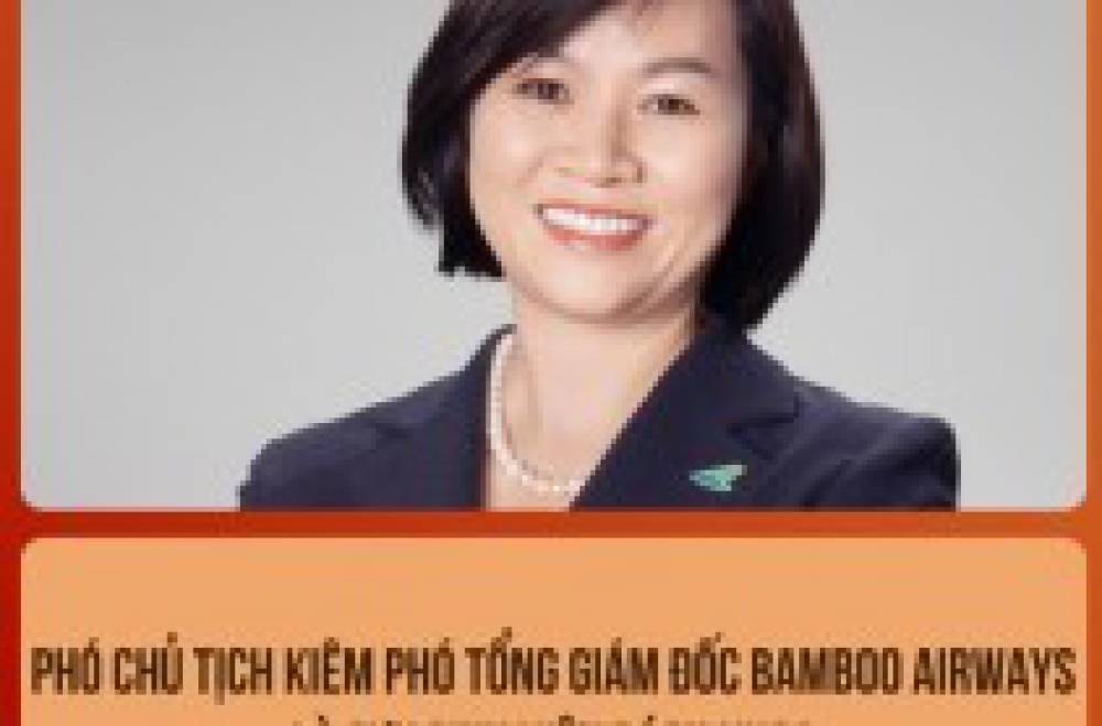 Bà Dương Thị Mai Hoa - Phó Chủ tịch kiêm Phó Tổng giám đốc Bamboo Airways là cựu sinh viên Đại học Bách khoa Hà Nội